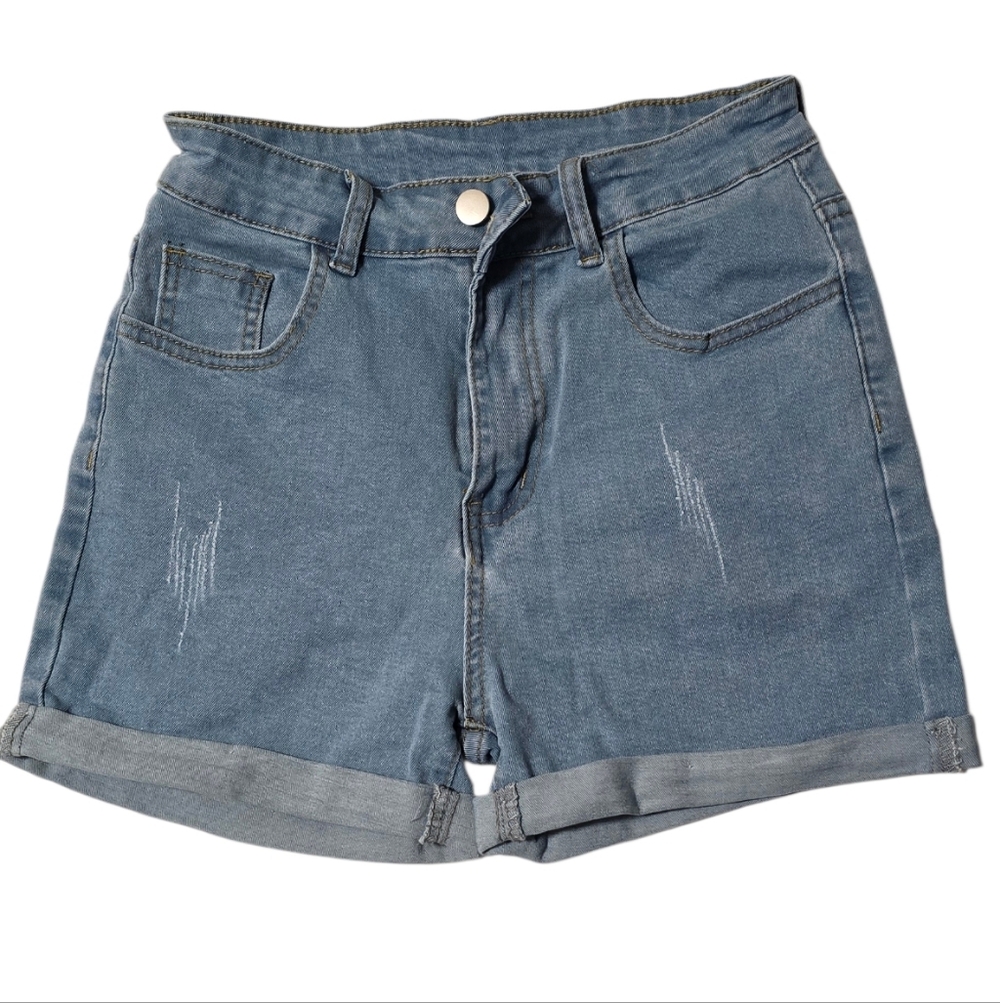 Denim Blue Women's Shorts